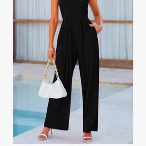 Elegant Black Women's Jumpsuit
